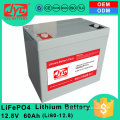 12.8V 60Ah Lithium Iron Phosphate LiFePO4 Battery